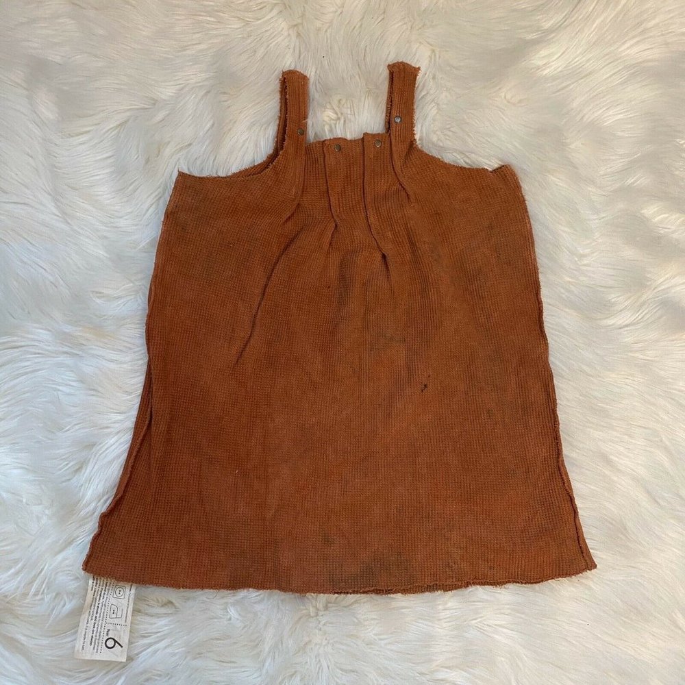 Versatil-E Girls Dress 6 Organic Cotton Natural